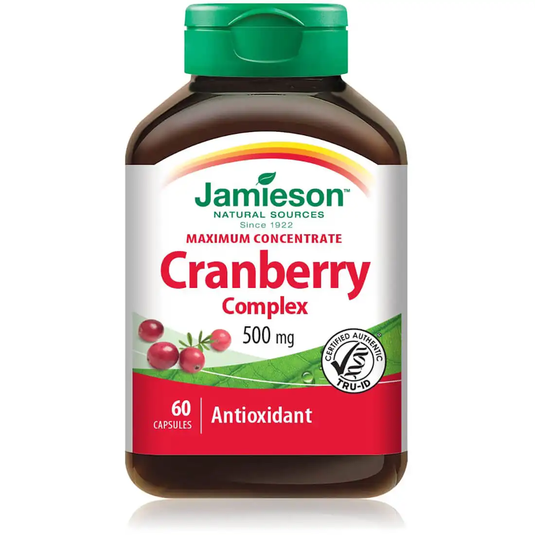 JAMIESON CRANBERRY COMPLEX FOR UTI & ANTIOXIDANT | 500MG